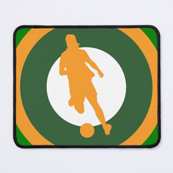 Item preview, The Girls in Green Ireland women's football retro Mod Roundel designed and sold by ModSupporters.