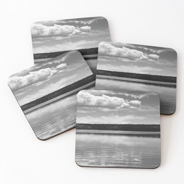 Item preview, Summer Clouds in Black and White designed and sold by Middy's Art.