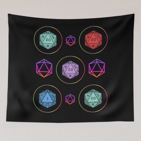 Item preview, D20 Dice Pattern Board Game Lover Costume designed and sold by 27th-Tee.
