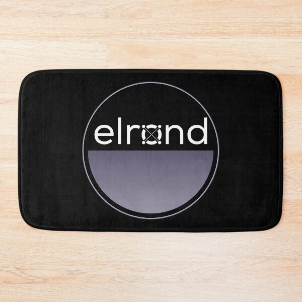 Item preview, Elrond EGLD Crypto Altcoin - Abstract Half Circle Gradient designed and sold by CryptoMoods.