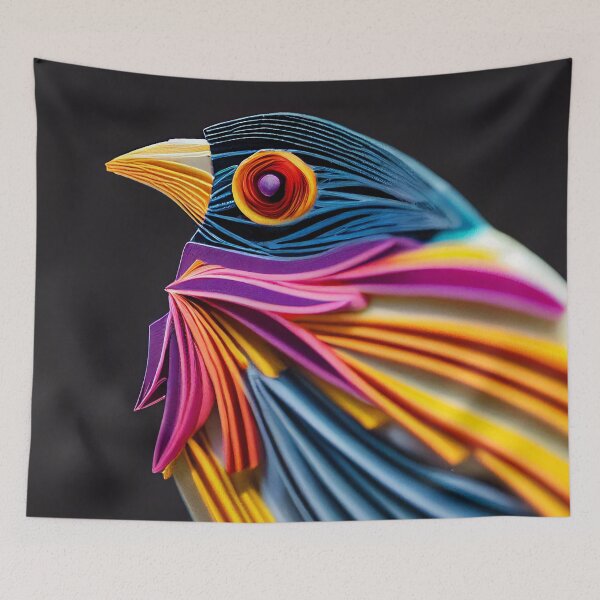 Item preview, Quilled Birds 05 designed and sold by snoutandbeak.