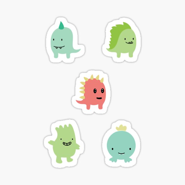 BlueyCapsules characters pack of 7 Sticker for Sale by issamdesing