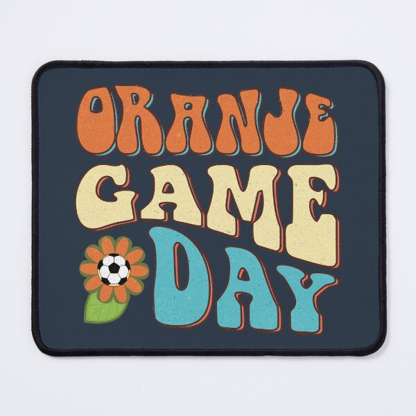 Item preview, Oranje Game Day (Groovy Wavy text) designed and sold by Numero14.
