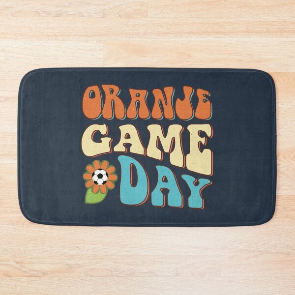 Item preview, Oranje Game Day (Groovy Wavy text) designed and sold by Numero14.