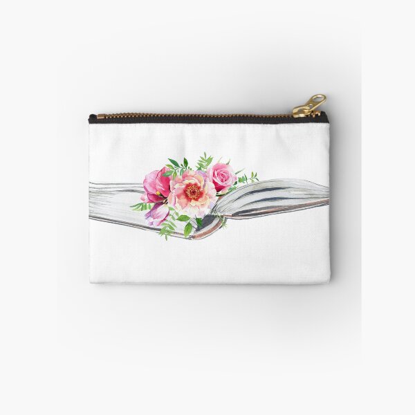 Item preview, Book with Flowers Sticker designed and sold by BookishTrove.