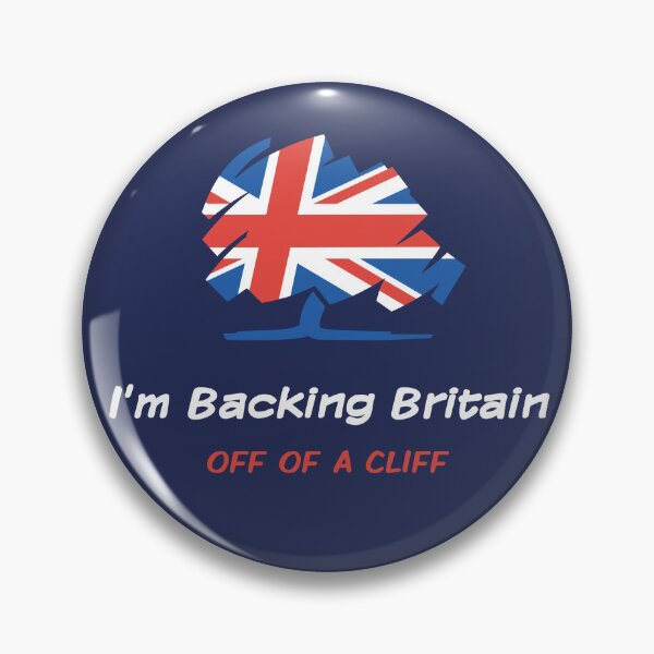 Item preview, Tory Chaos - I'm Backing Britain off of a Cliff designed and sold by BethsdaleArt.