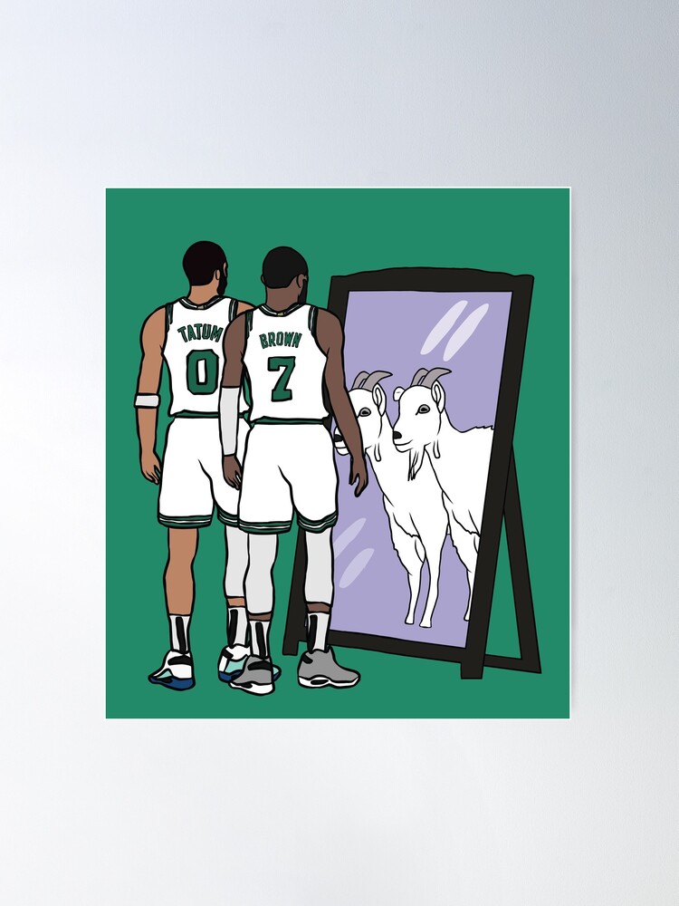 Jaylen Brown vs Jayson Tatum Goat shirt