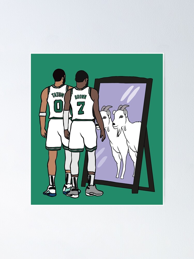 Boston Celtics Posters for Walls Jayson Tatum Jaylen Brown Marcus