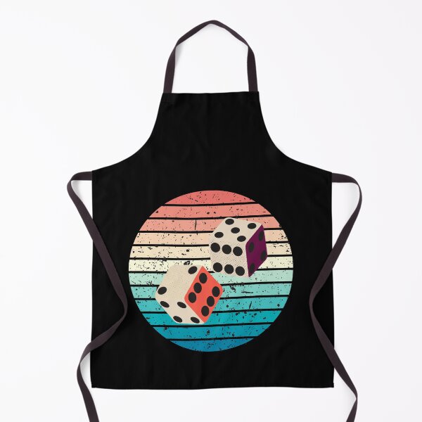 Item preview, Vintage Double Dice Retro Sunset Board game Lover Essential Costume designed and sold by 27th-Tee.