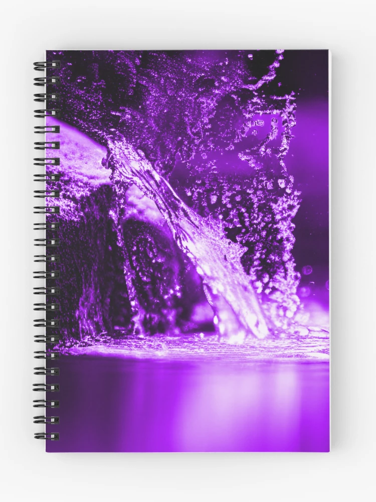 Thumbnail 1 of 3, Journal, Violet Splash designed and sold by TiltedCode.