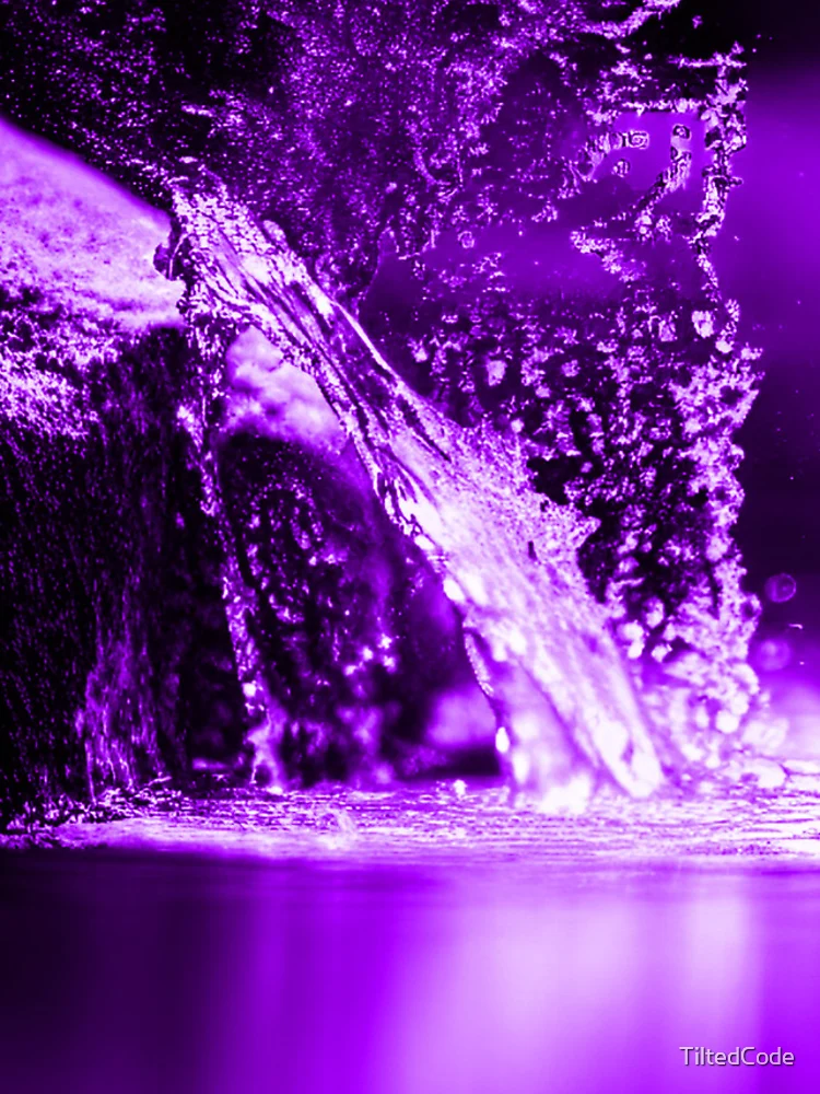 Thumbnail 5 of 5, iPhone Case, Violet Splash designed and sold by TiltedCode.