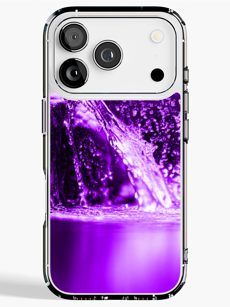 Thumbnail 1 of 5, iPhone Case, Violet Splash designed and sold by TiltedCode.
