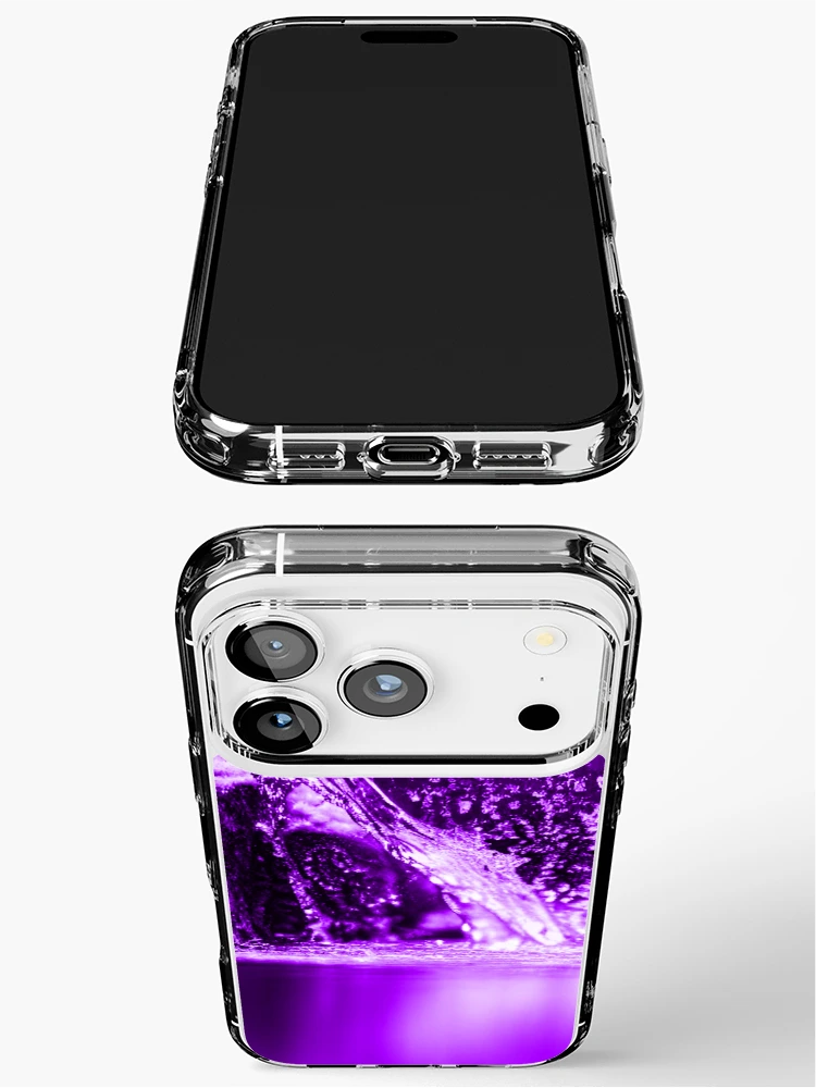 Thumbnail 3 of 5, iPhone Case, Violet Splash designed and sold by TiltedCode.