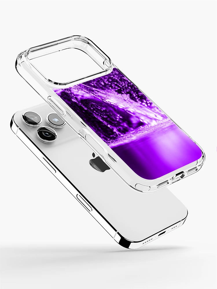 Thumbnail 2 of 5, iPhone Case, Violet Splash designed and sold by TiltedCode.
