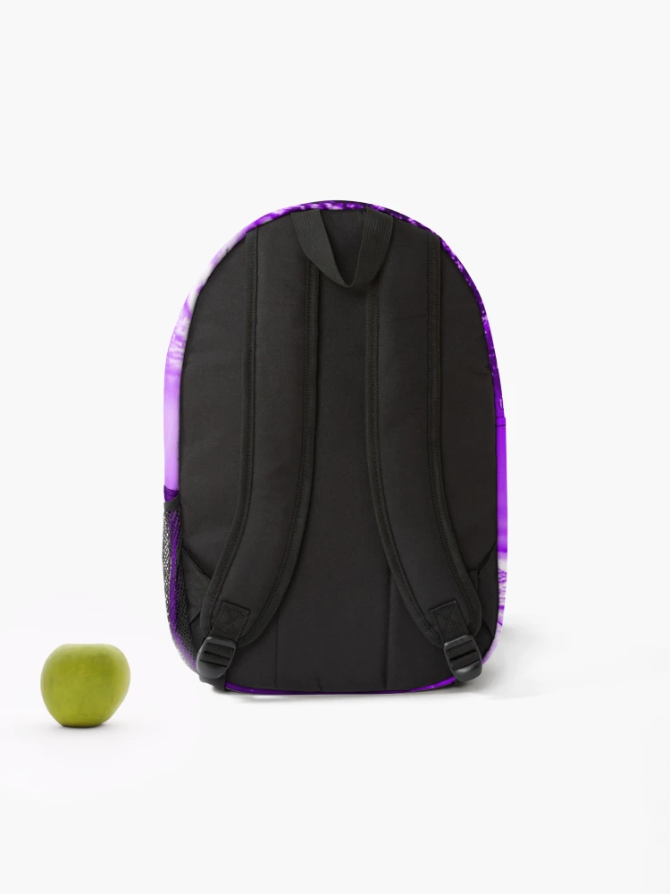 Thumbnail 2 of 3, Backpack, Violet Splash designed and sold by TiltedCode.