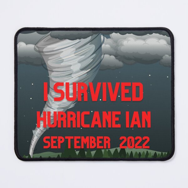 Item preview, I survived Hurricane Ian 2022 September. designed and sold by Gausz György.