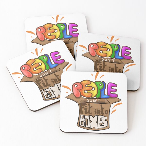 Item preview, People don't fit into boxes designed and sold by cu-b3.