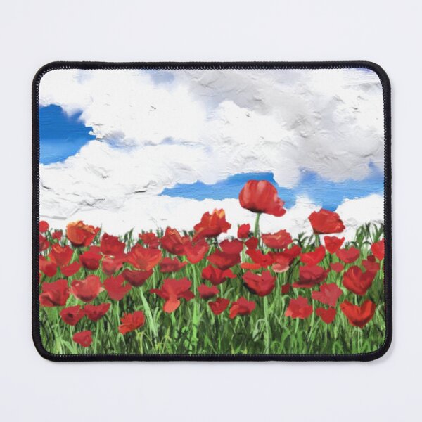 Item preview, Field of poppies designed and sold by Saryetta.