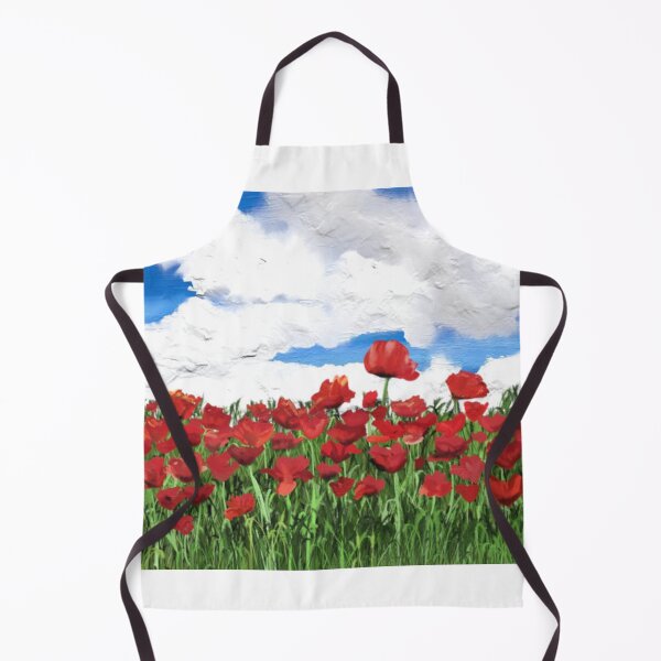 Item preview, Field of poppies designed and sold by Saryetta.