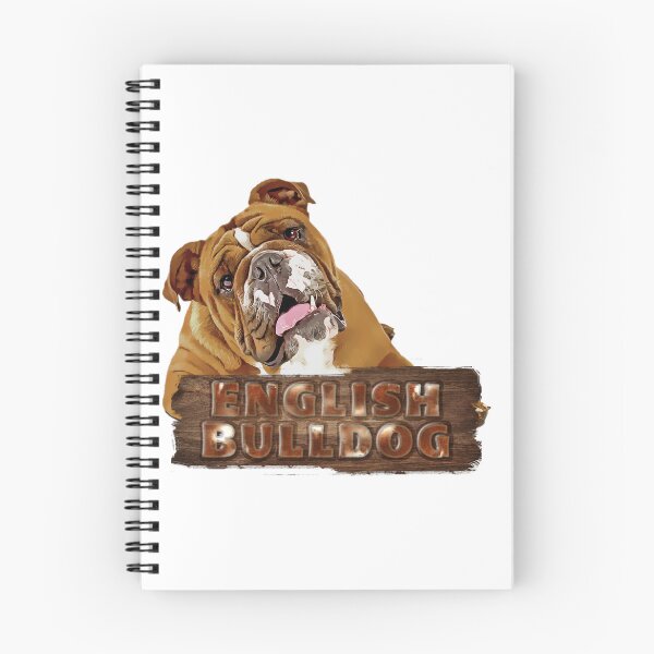 Aperçu de l'œuvre English bulldog t-shirts créée et vendue par Chiodigno.