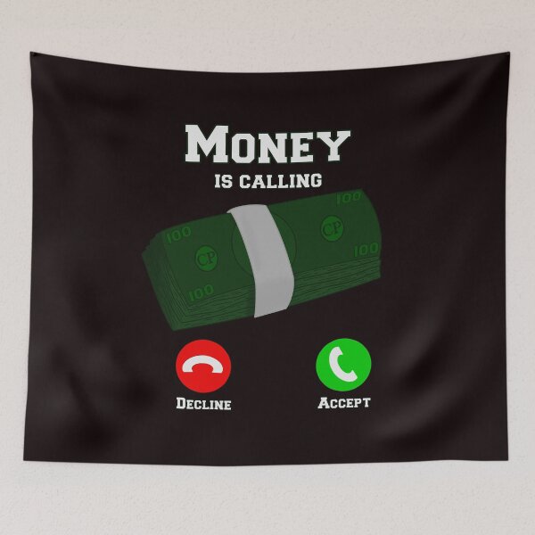 Item preview, Money Calling designed and sold by CreditPenguin.