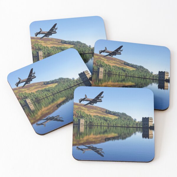 Item preview, Lancaster Bomber over Derwent Dam designed and sold by galpinimages.