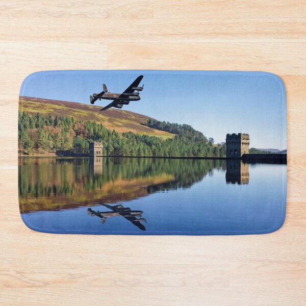 Item preview, Lancaster Bomber over Derwent Dam designed and sold by galpinimages.