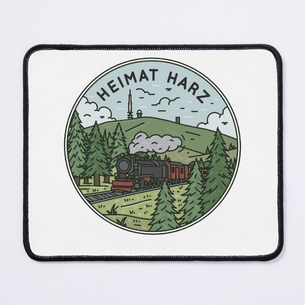 Item preview, Home of the Harzbahn Brocken and Harzbahn designed and sold by Schertel.