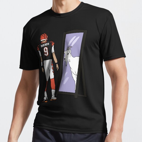 Joe Burrow Mirror Goat Cincinnati T-Shirt