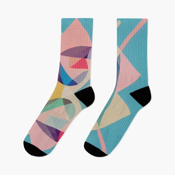 Item preview, Colorful geometry in paster colors designed and sold by njiiz.