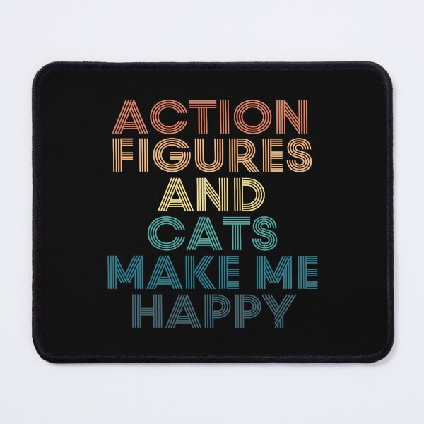 Item preview, Action Figures And Cats Make Me Happy designed and sold by kindxinn.