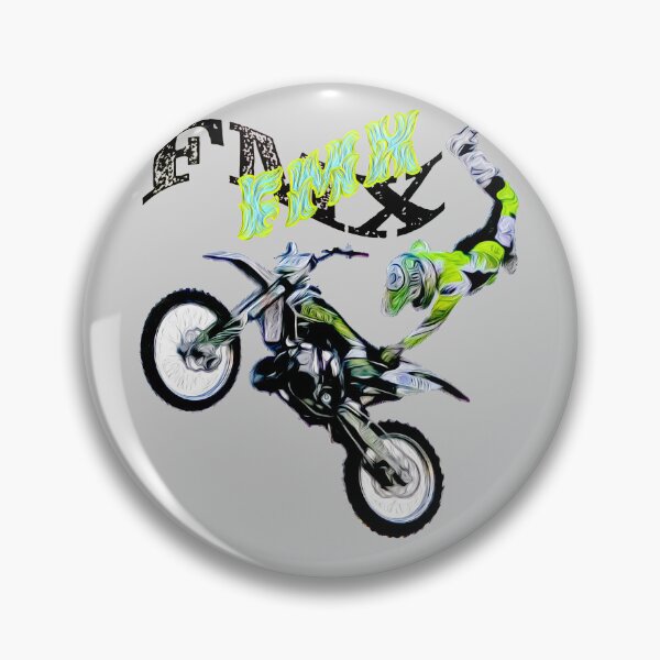Artikelvorschau, fmx Motocross-Freestyle-Supercross-T-Shirt entworfen und verkauft von ricobarinas.