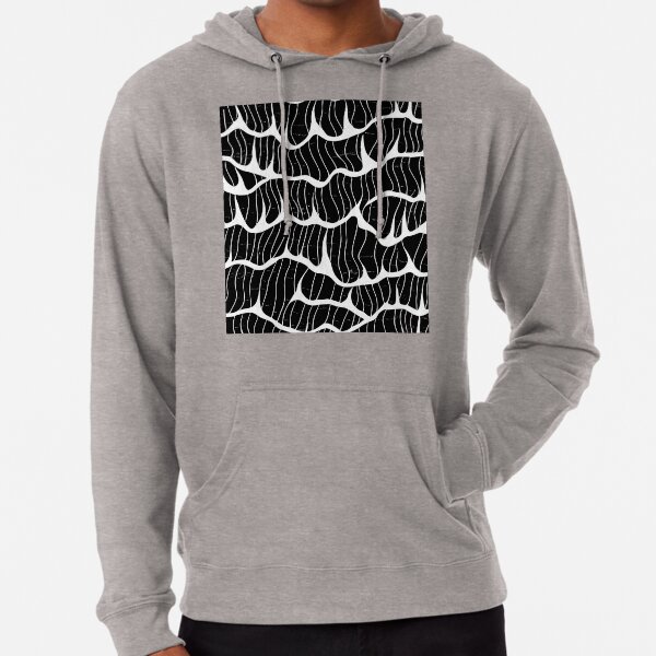 Item preview, black and white wavy pattern designed and sold by Mike Kiev art.