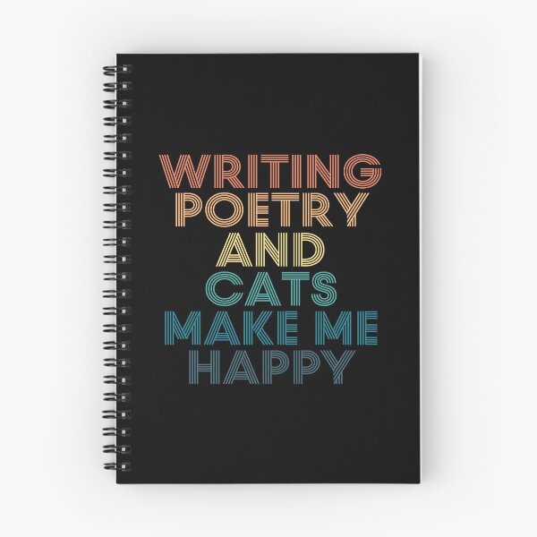 Item preview, Writing Poetry And Cats Make Me Happy designed and sold by kindxinn.