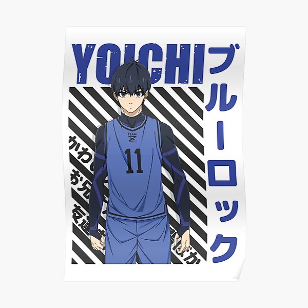 Blue Lock Yoichi Isagi Poster For Sale By Neelam789 Redbubble