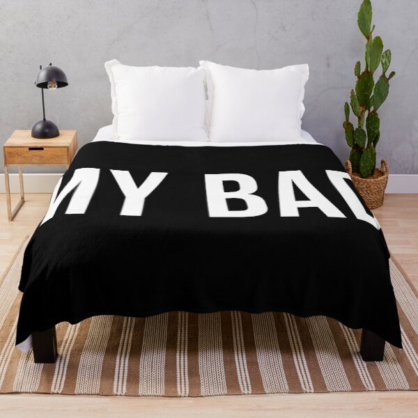 Item preview, My Bad Funny Minimal Sarcastic Apology designed and sold by 622Strands.