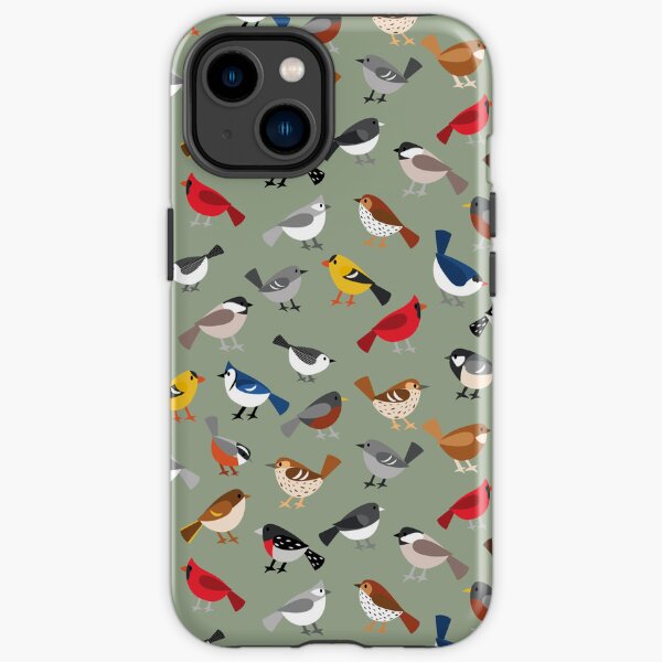 Busy Bird Feeder iPhone Tough Case