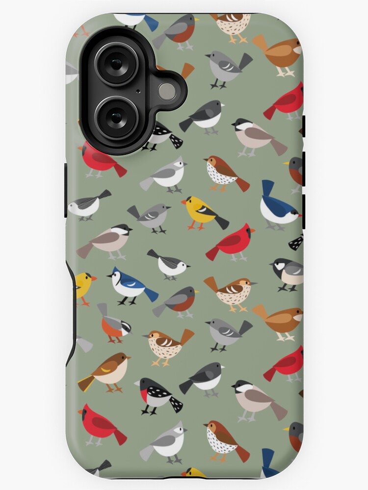 Thumbnail 1 of 4, iPhone Case, Busy Bird Feeder designed and sold by wendigratz.