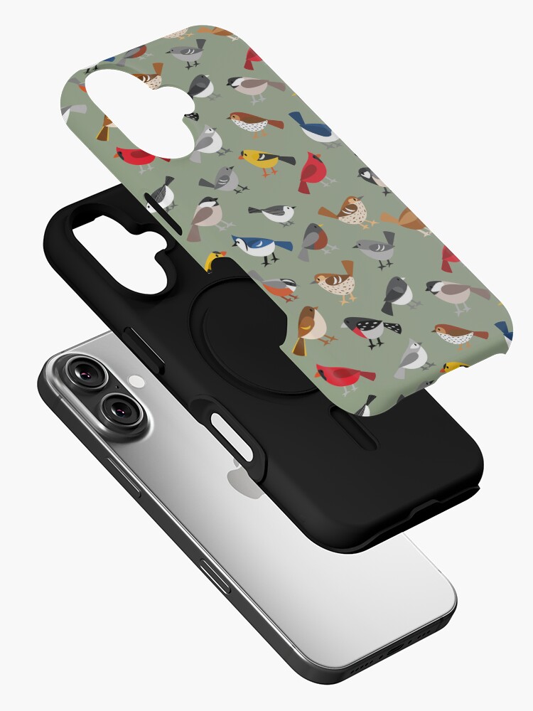 Thumbnail 2 of 4, iPhone Case, Busy Bird Feeder designed and sold by wendigratz.
