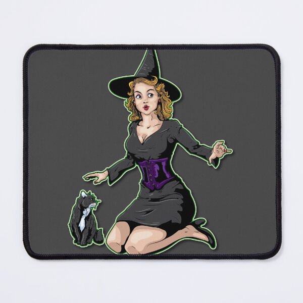 Item preview, Witch & Cat designed and sold by Qspark.
