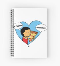 Oh Pizza Spiral Notebook