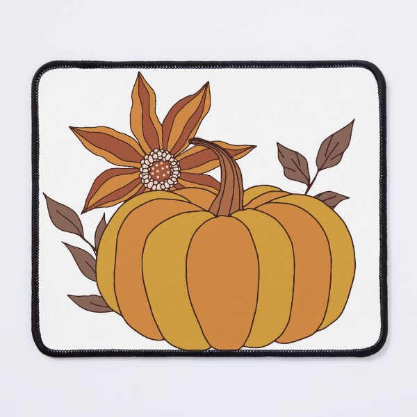 Item preview, Floral Pumpkin Sticker designed and sold by BookishTrove.