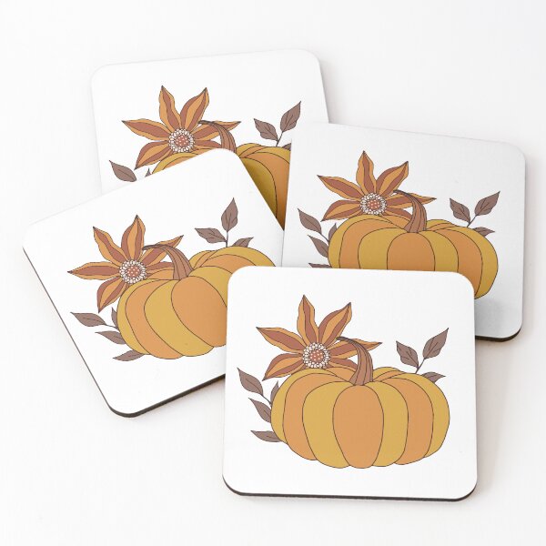 Item preview, Floral Pumpkin Sticker designed and sold by BookishTrove.