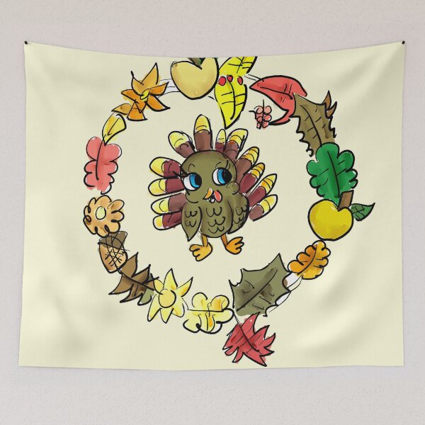 Item preview, Thankful turkey designed and sold by H-artful.