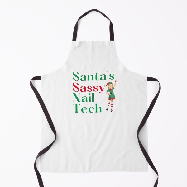 Item preview, Santa's sassy nail tech designed and sold by 306Biz.