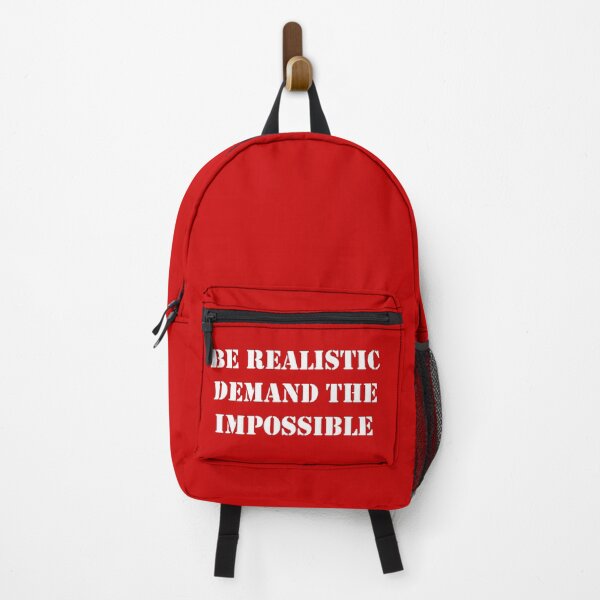 Item preview, Be Realistic, Demand The Impossible Che Guevara Quote Red designed and sold by Tony Cisse.