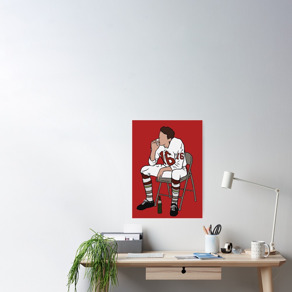 Len Dawson at Halftime Poster for Sale by RatTrapTees