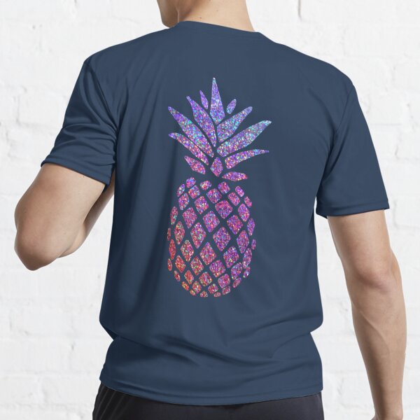 Rainbow Watercolor Pineapple Active T-Shirt for Sale by