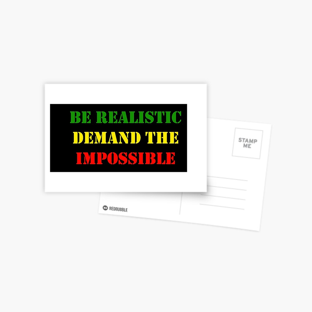 Che Guevara quote - Be realistic, demand the Impossible Essential T-Shirt  for Sale by Tony Cisse