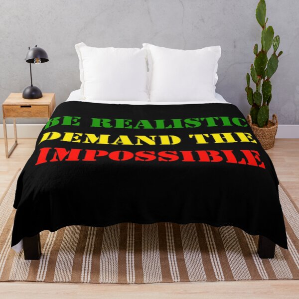 Item preview, Be Realistic, Demand The Impossible Che Guevara Quote  designed and sold by Tony Cisse.